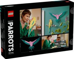 31211 LEGO® ART Fauna Koleksiyonu – Macaw Papağanları
