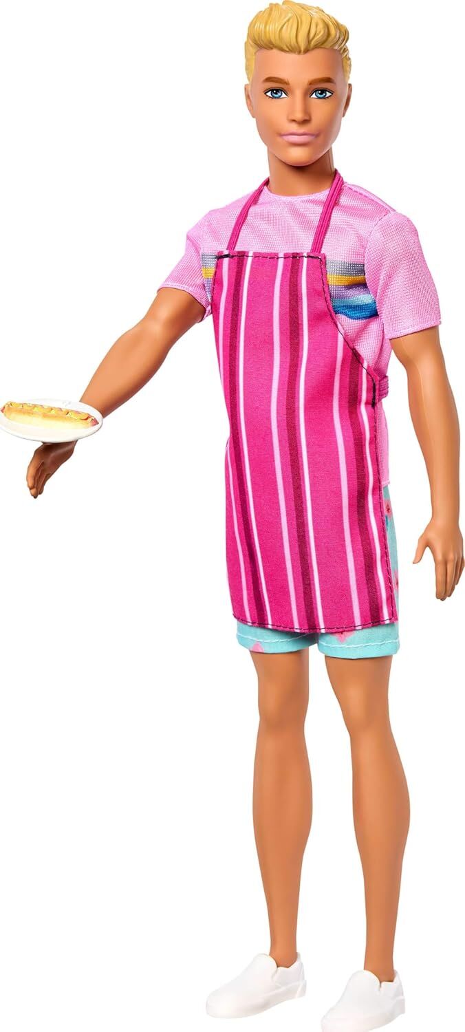 Barbie Mysteries Beach Detectives Ken ve Aksesuarları JFV65