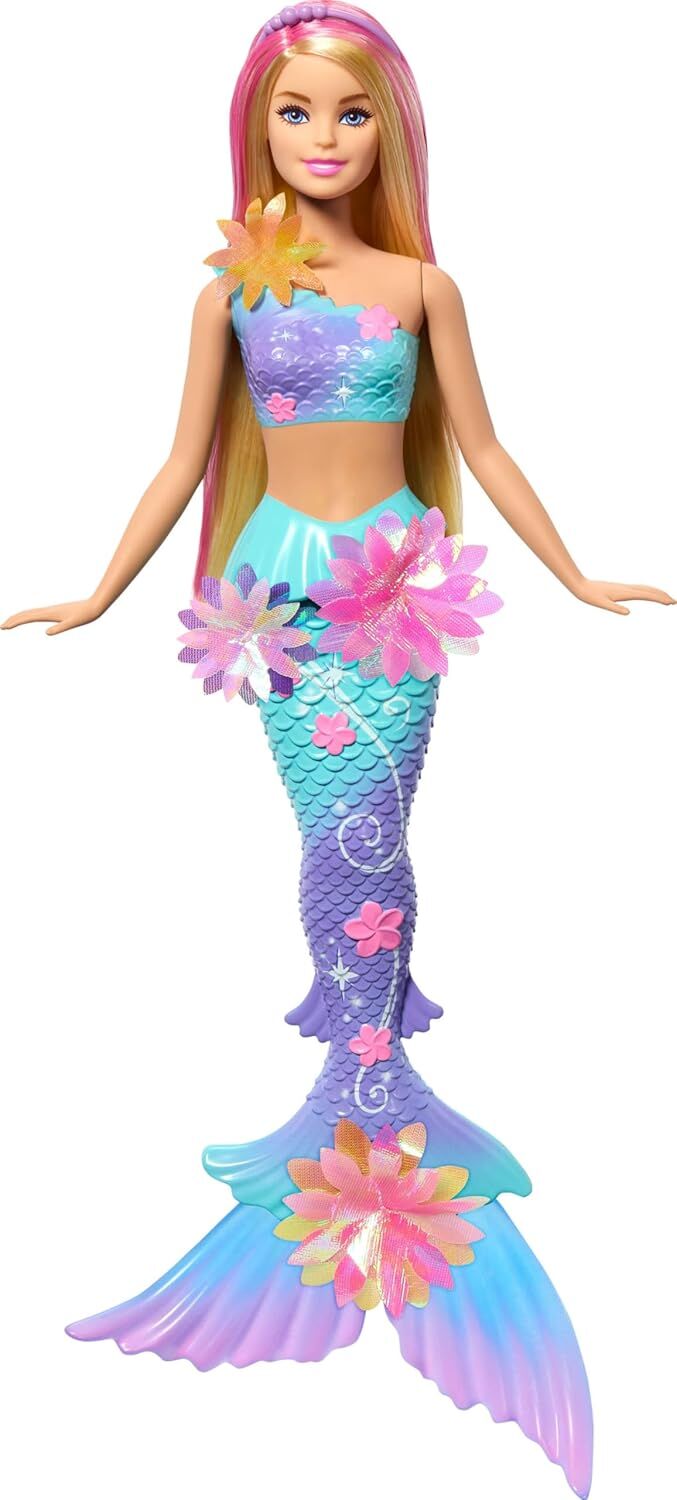 Barbie Büyülü Çiçekler Deniz Kızı - Flower Magic Mermaid JDM72