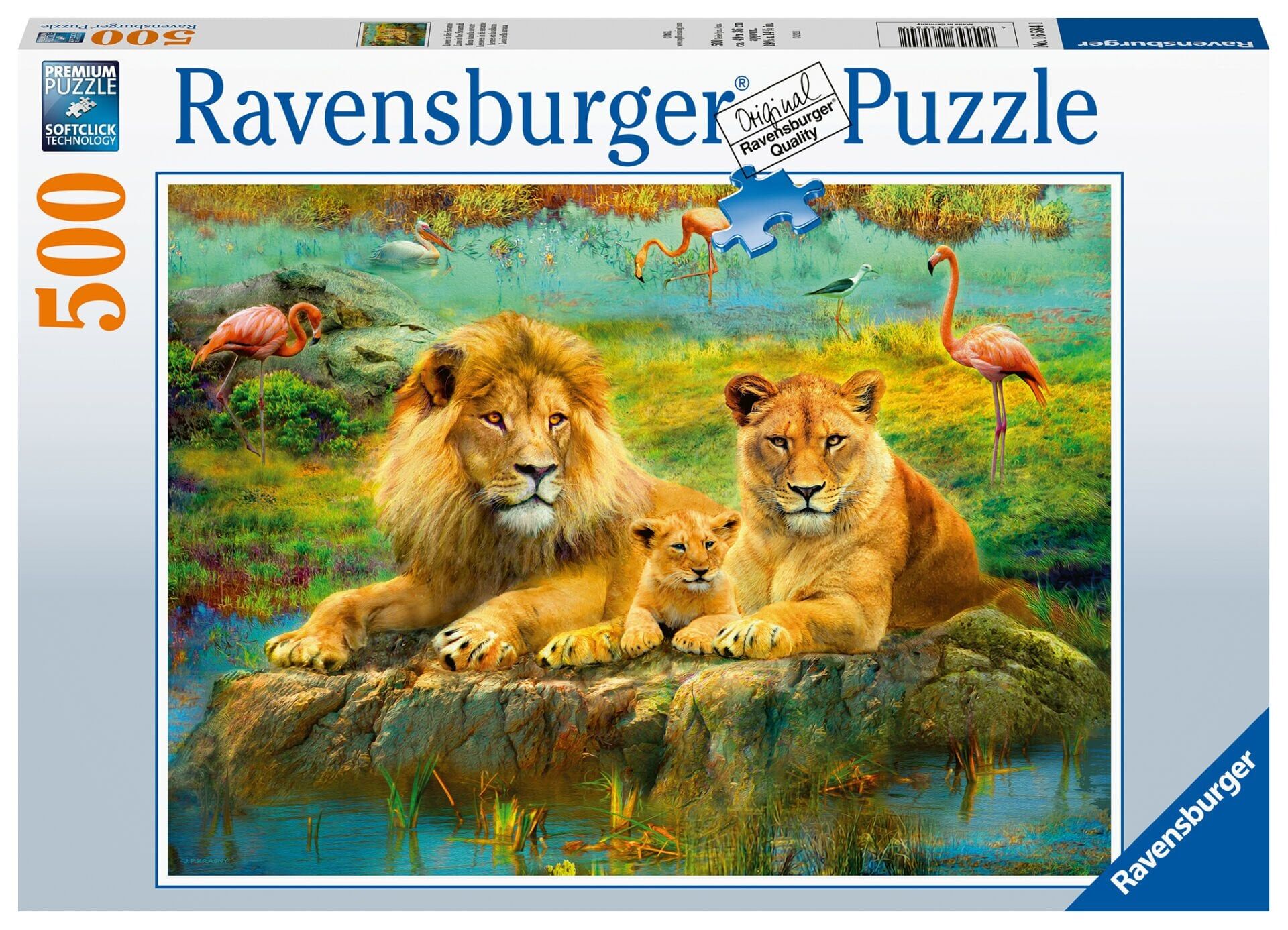 500 Parça Puzzle Aslanlar (165841)