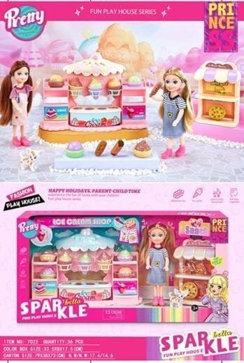 Seher Bella Sparkle Tatlı Dükkani 7022 (SEHER-7022)