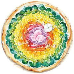 500 Parça Puzzle Daire Pizza (173471)