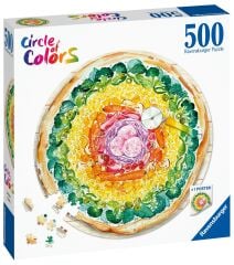 500 Parça Puzzle Daire Pizza (173471)