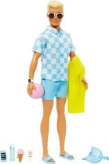 BARBIE PLAJ GUNU OYUN SETI KEN BEBEK HPL74