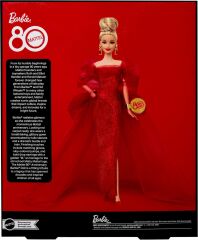 Mattel 80. Yıl Dönümü Koleksiyon Bebek - Sarışın JBJ17