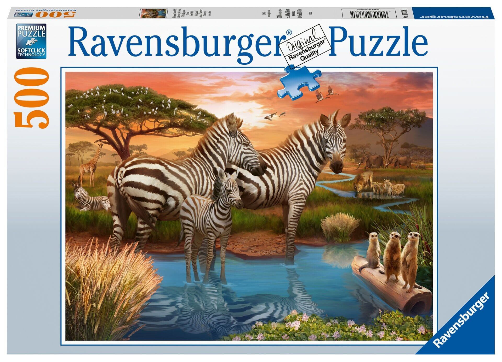 500 Parça Puzzle Zebra (173761)