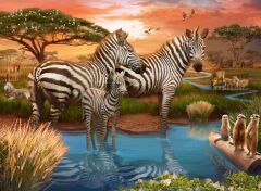 500 Parça Puzzle Zebra (173761)