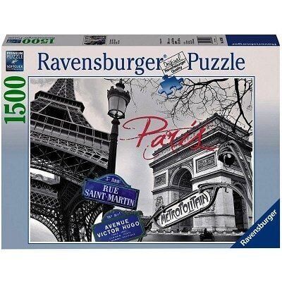 Ravensburger 1500 Parça Puzzle Paris (162963)