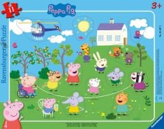 11 Parça Çocuk Puzzle Peppa Pig (056972)