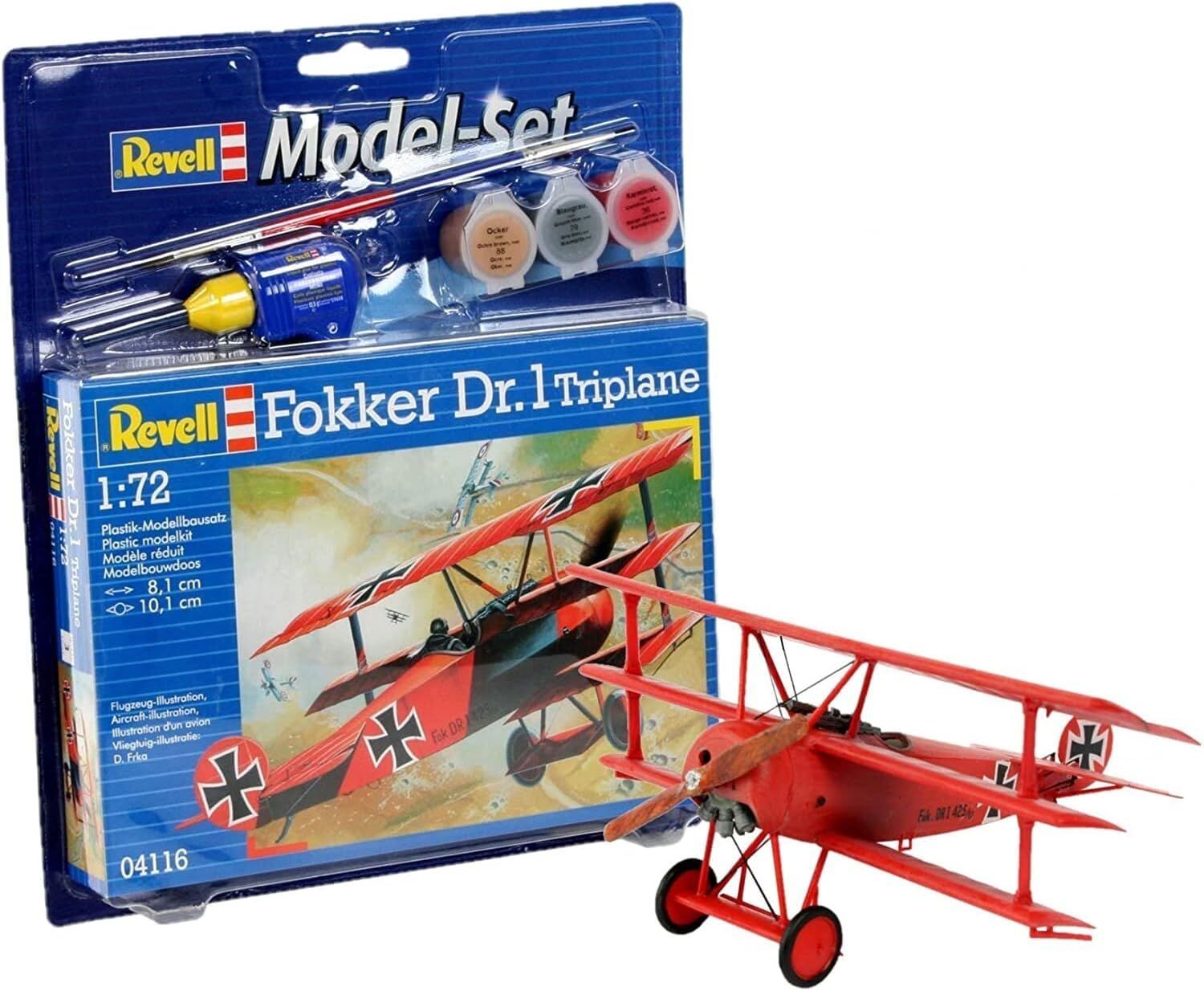 Revell Model Set Fokker DR.1 Triplane-64116 (64116)