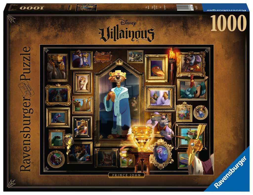 Ravensburger 1000 Parçalı Puzzle Walt Disney Villainous Prens John (150243)