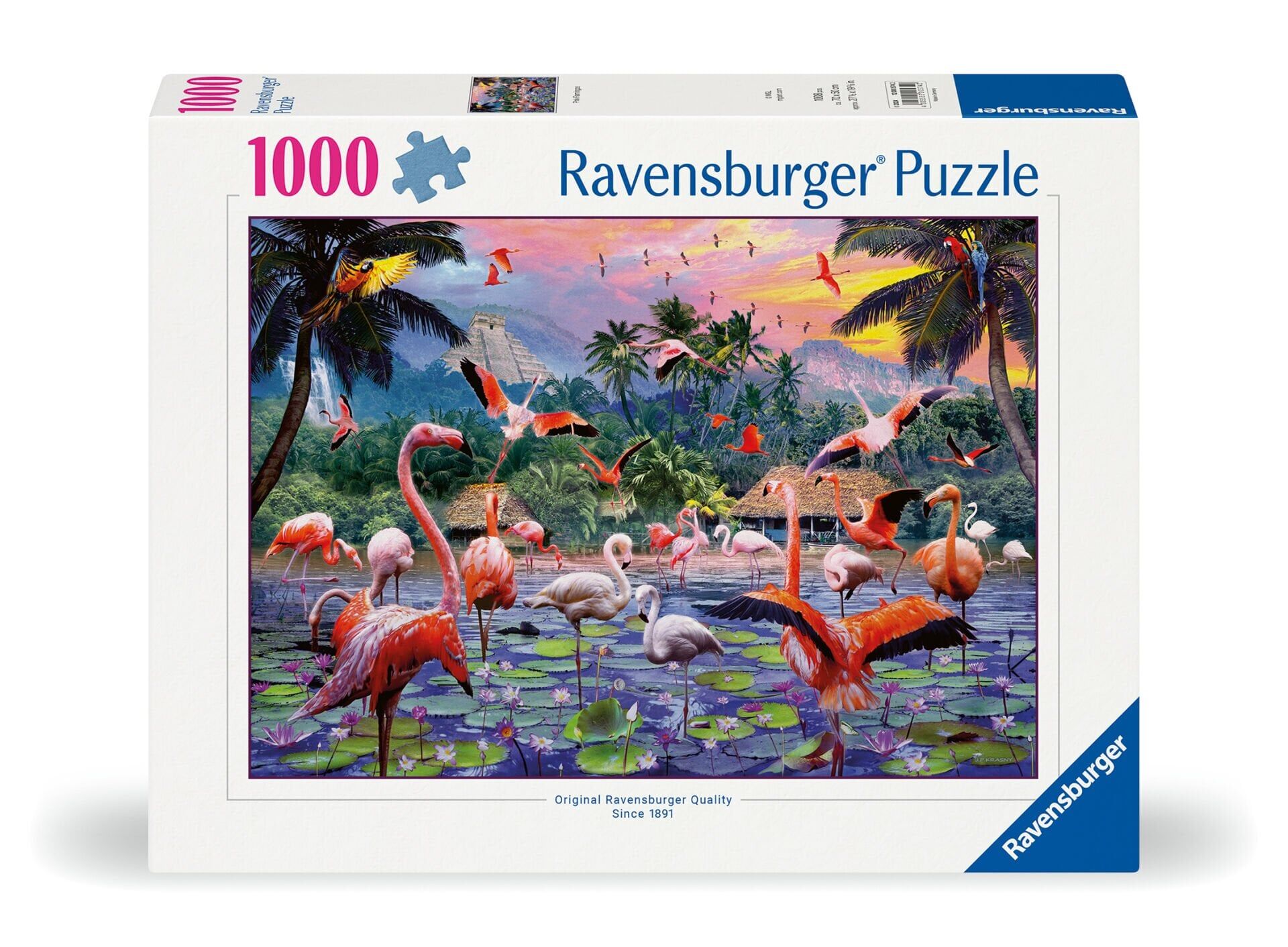 1000 Parçalı Puzzle Flamingolar (120005742)