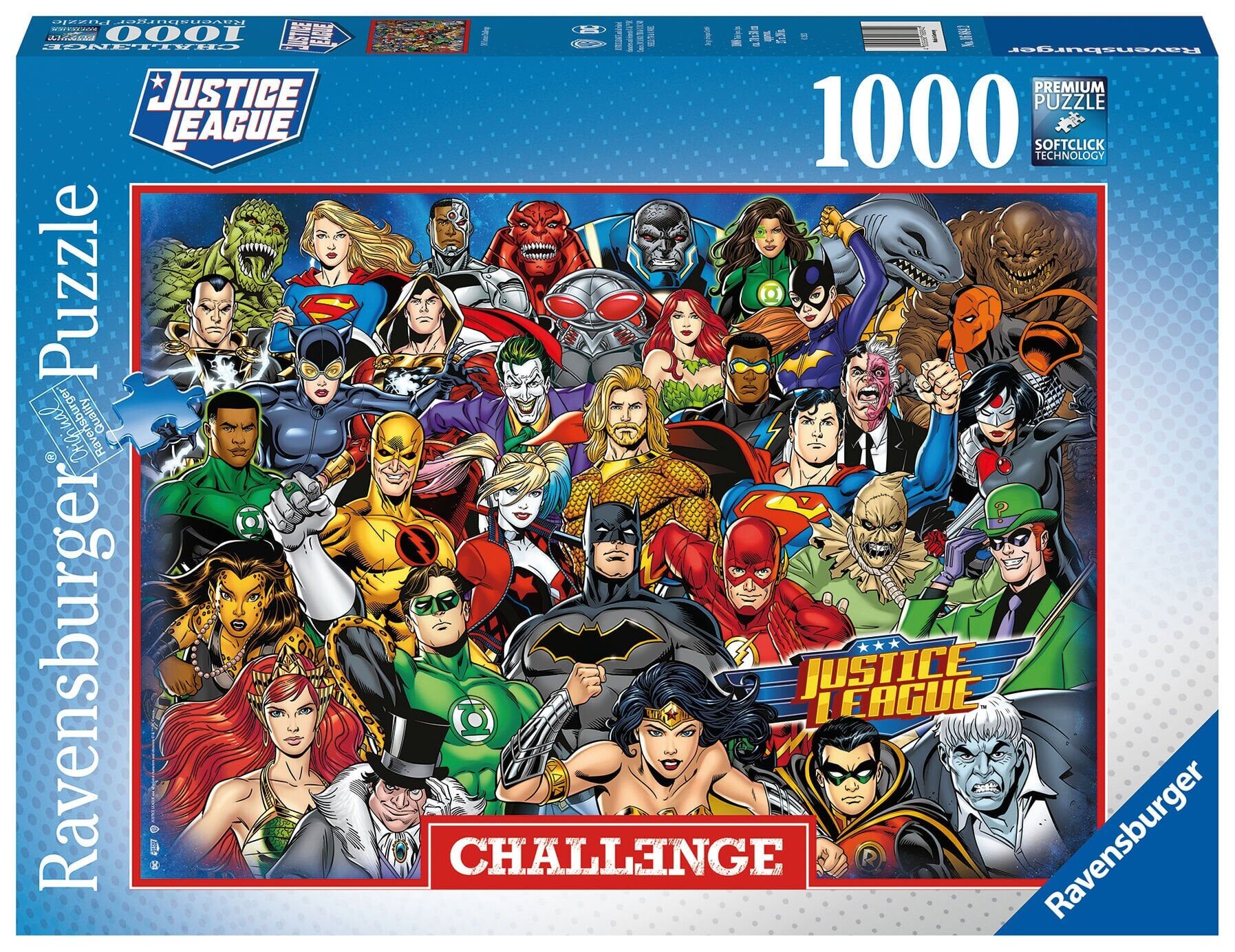 Ravensburger 1000 Parçalı Puzzle DC Comics Rekabet (168842)