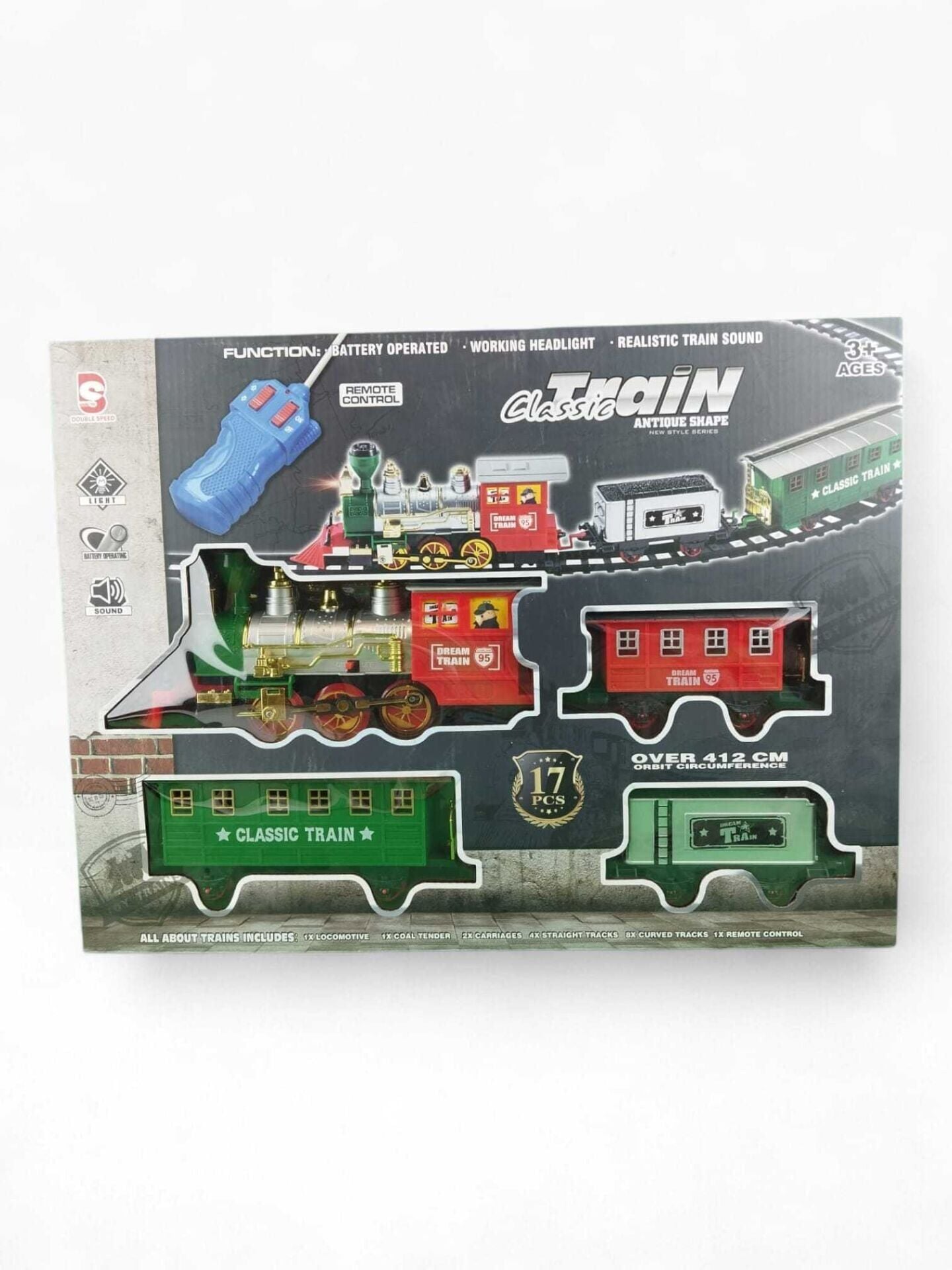 Seher Uzaktan Kumandalı Tren Işıklı Sesli 415 Cm (SEHER-8517CM)