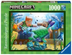 Ravensburger 1000 Parçalı Puzzle Minecraft (171873)