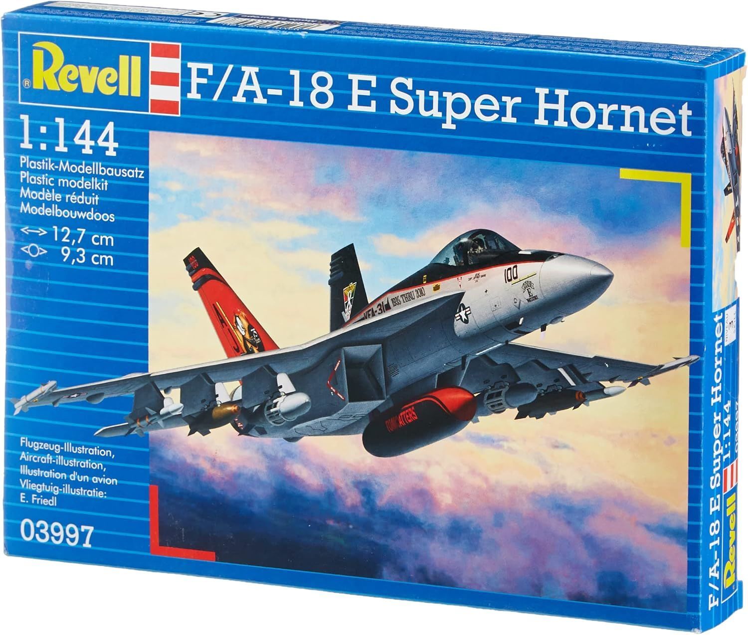 Revell F/A-18E Super Hornet-1:144 Olcek-3997 (03997)