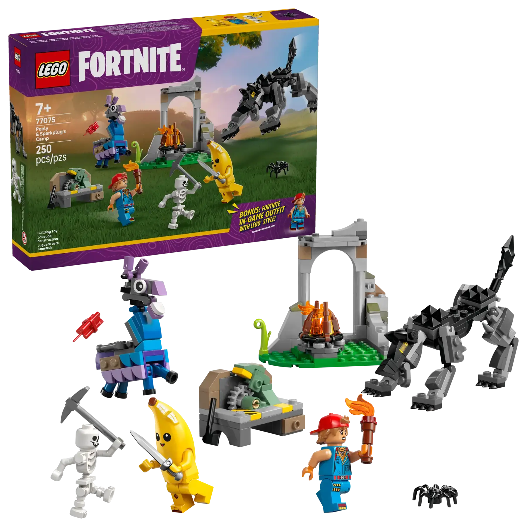77075 LEGO® Fortnite® Muzaffer ve Tamirci Çırağı'nın Kampı