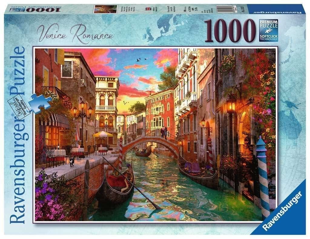 Ravensburger 1000 Parçalı Puzzle Venice Romance-152629 (120000563)