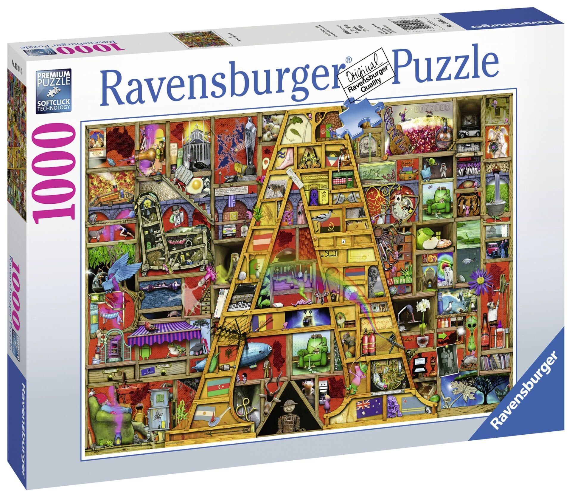 Ravensburger 1000 Parça Puzzle Colin Thom A (198917)