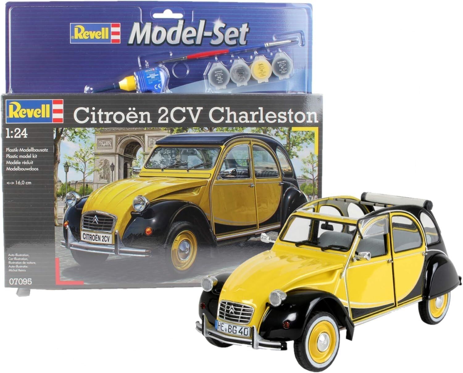 Revell Model Set Citroen 2CV 1:24-67095 (67095)