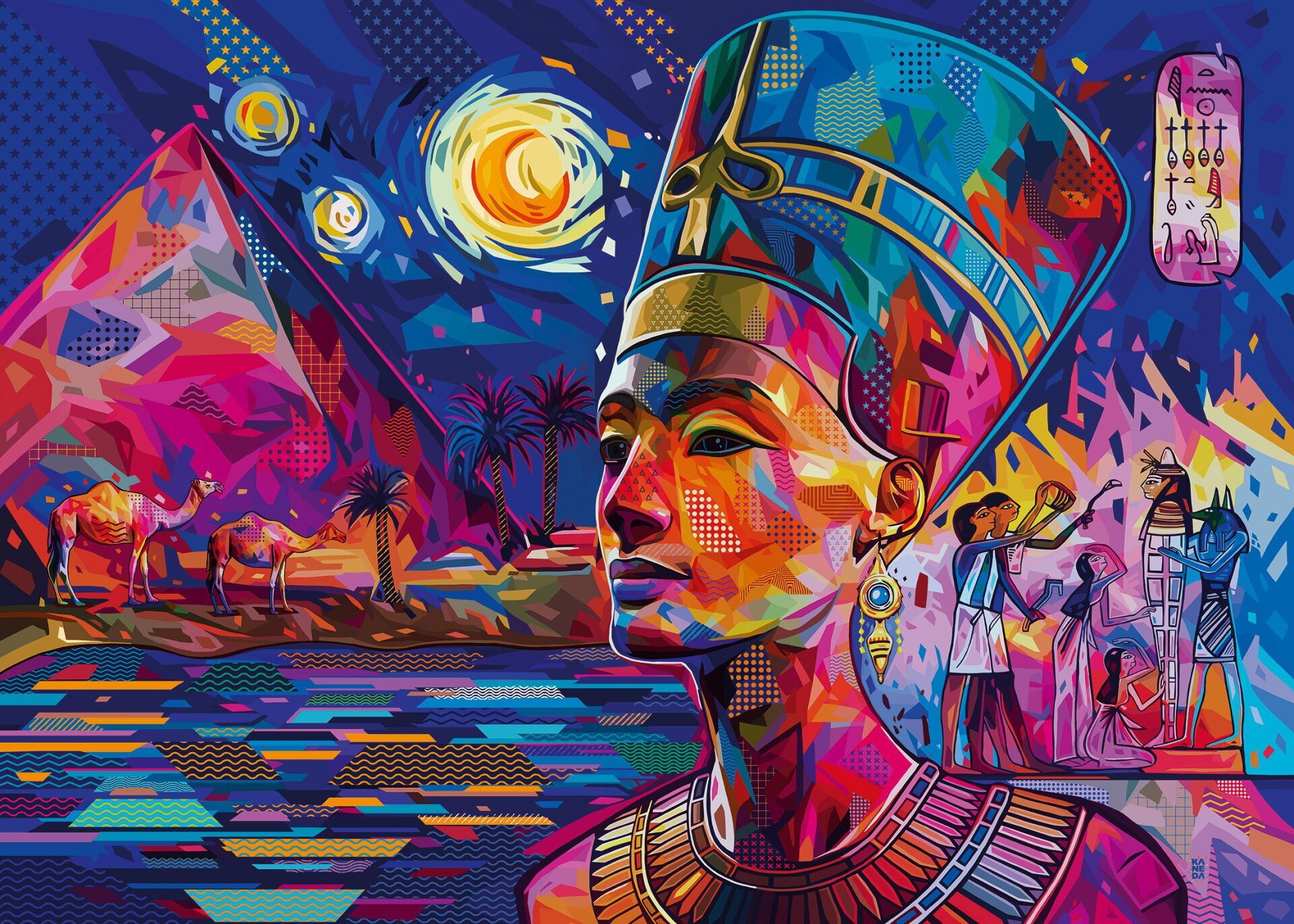1000 Parça Puzzle Nefertiti (169467)