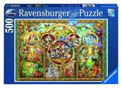 Ravensburger 500 Parçalı Puzzle Walt Disney Family (141838)
