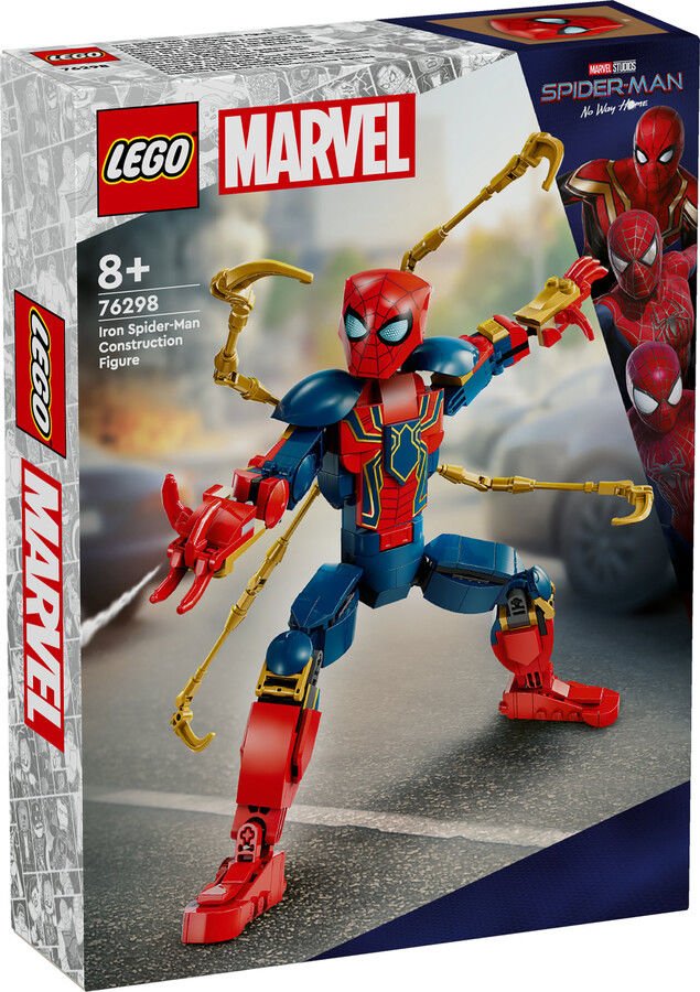 76298 LEGO® Marvel Iron Örümcek Adam Yapım Figürü