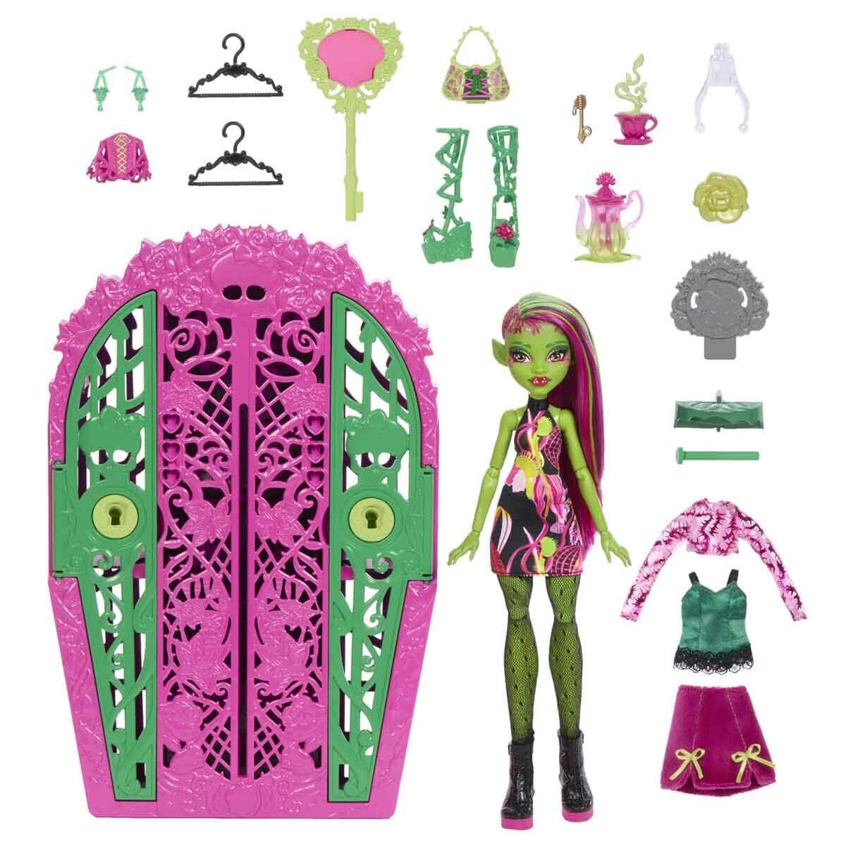 Monster High Gizemli Arkadaşlar Gizemli Bahçe Serisi HYT71 - Venus McFlytrap HYT75