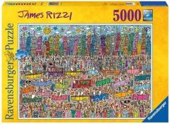 5000 Parça Puzzle James Rizzi Şehir (174270)