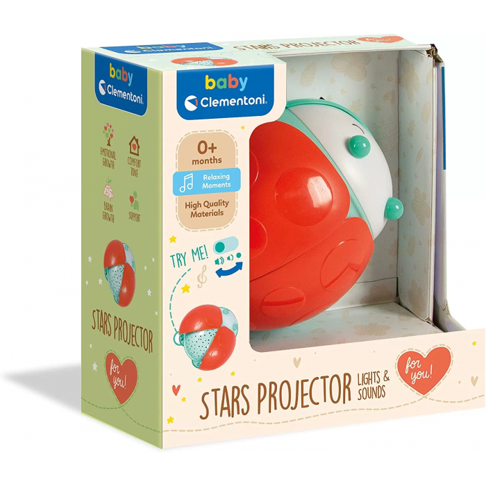 17265 Baby Clementoni - Projektör Uğur Böceği 0+ ay