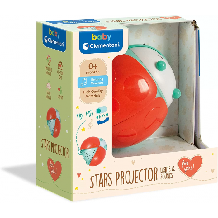 17265 Baby Clementoni - Projektör Uğur Böceği 0+ ay