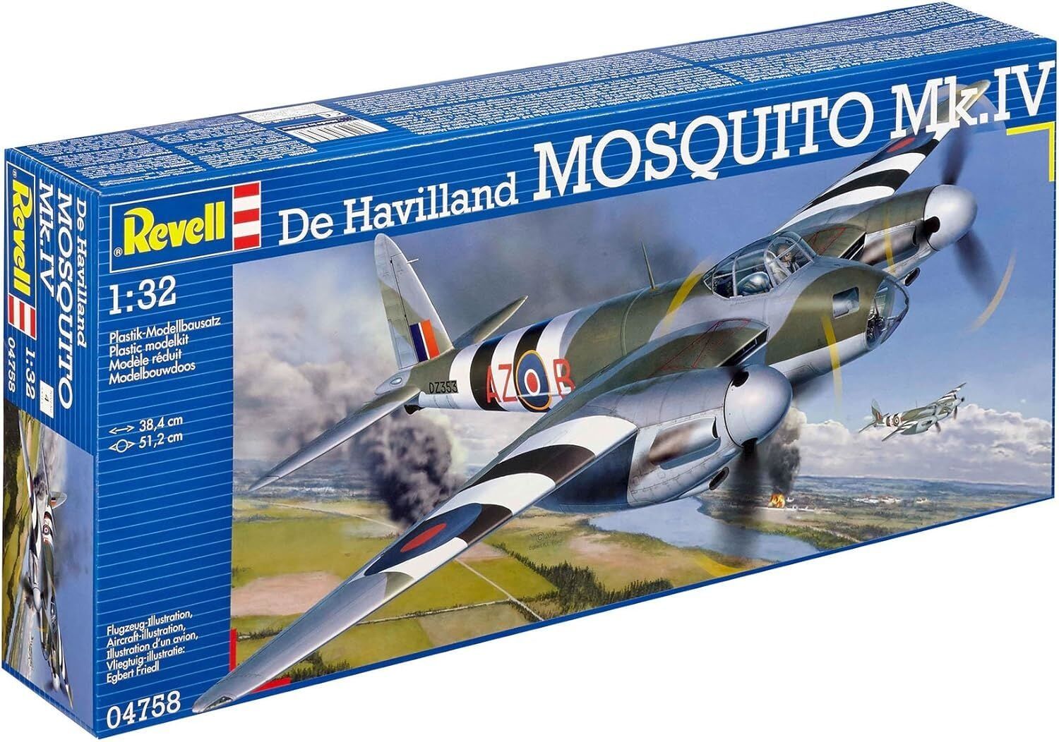 Revell De Havilland Mosquıto-4758 (04758)