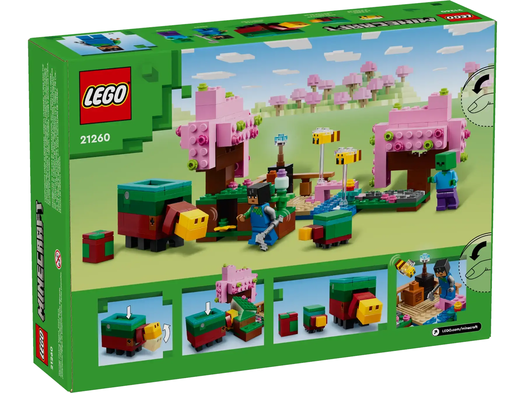 21260 LEGO® Minecraft Kiraz Çiçeği Bahçesi
