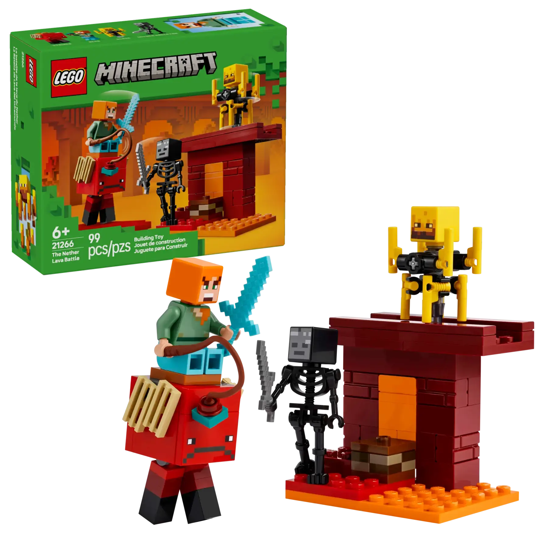 21266 LEGO® Minecraft Nether Lav Savaşı