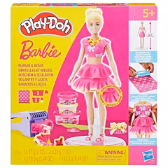 Play-Doh Barbie Fırfırlar ve Fiyonklar Oyun Hamuru Seti-  G1361