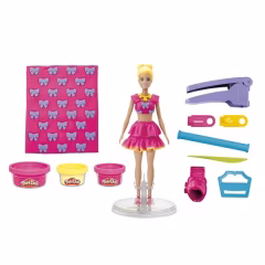 Play-Doh Barbie Fırfırlar ve Fiyonklar Oyun Hamuru Seti-  G1361