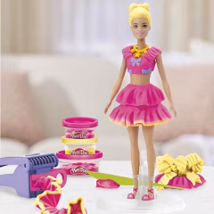 Play-Doh Barbie Fırfırlar ve Fiyonklar Oyun Hamuru Seti-  G1361