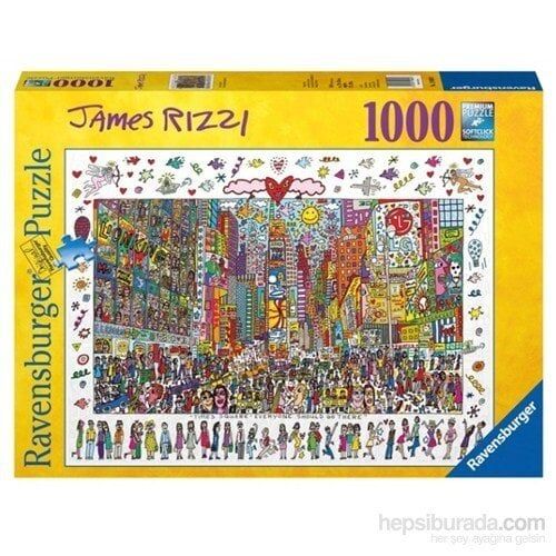 1000 Parça Puzzle James Rizzi-Times Square (190690)