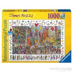 1000 Parça Puzzle James Rizzi-Times Square (190690)