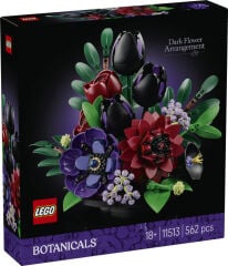 11513 LEGO® Botanicals Koyu Renk Çiçek Aranjmanı