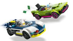 60415 LEGO® City Polis Arabası ve Spor Araba Takibi