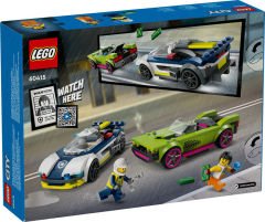 60415 LEGO® City Polis Arabası ve Spor Araba Takibi