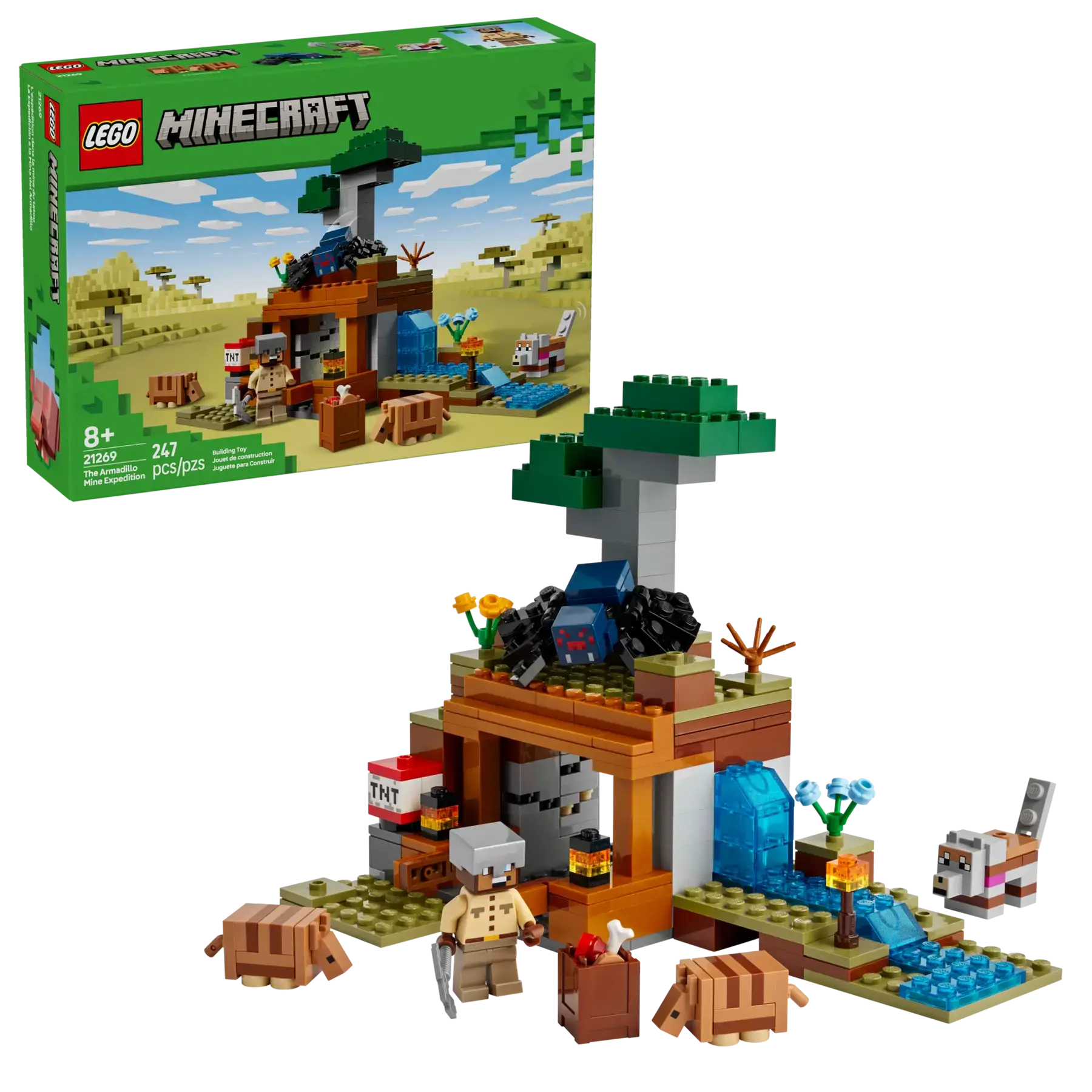 21269 LEGO® Minecraft Armadillo Maden Keşfi