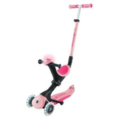 ISABEL GLOBBER GO UP DELUXEIŞIKLI SCOOTER - PASTEL PEMBE