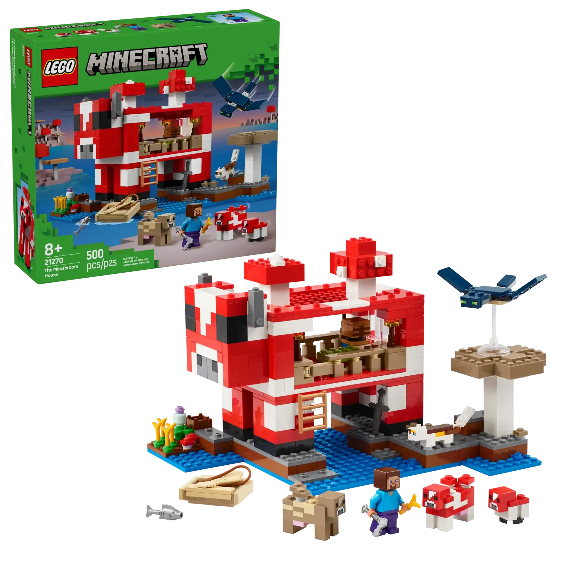 21270 LEGO® Minecraft Mooshroom Evi