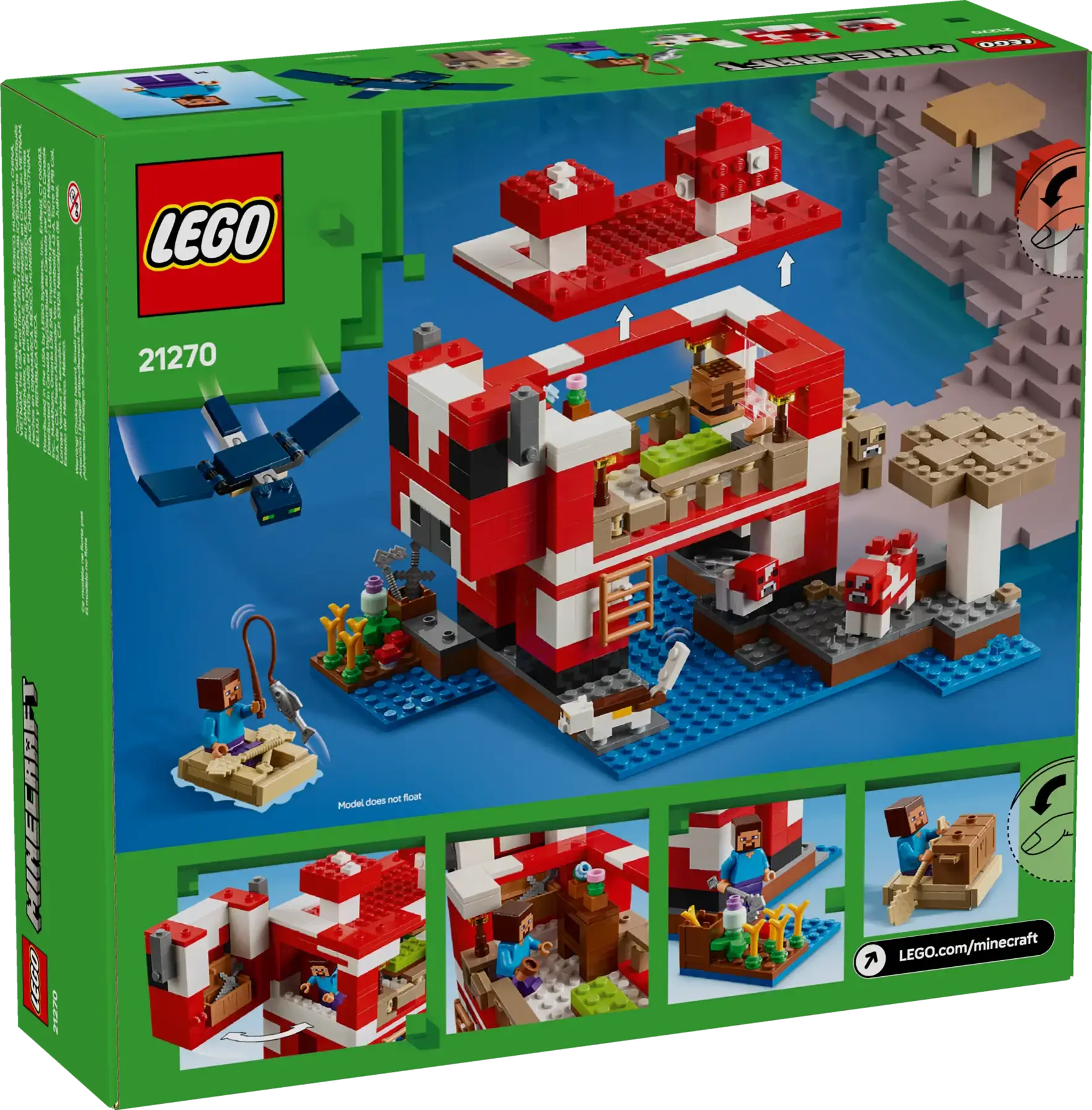 21270 LEGO® Minecraft Mooshroom Evi