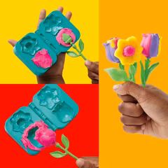 Play-Doh Lale ve Nergis Sanat Çiçek Seti-  G2476