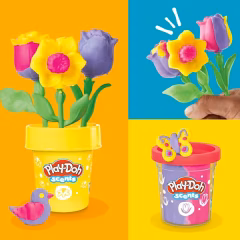 Play-Doh Lale ve Nergis Sanat Çiçek Seti-  G2476