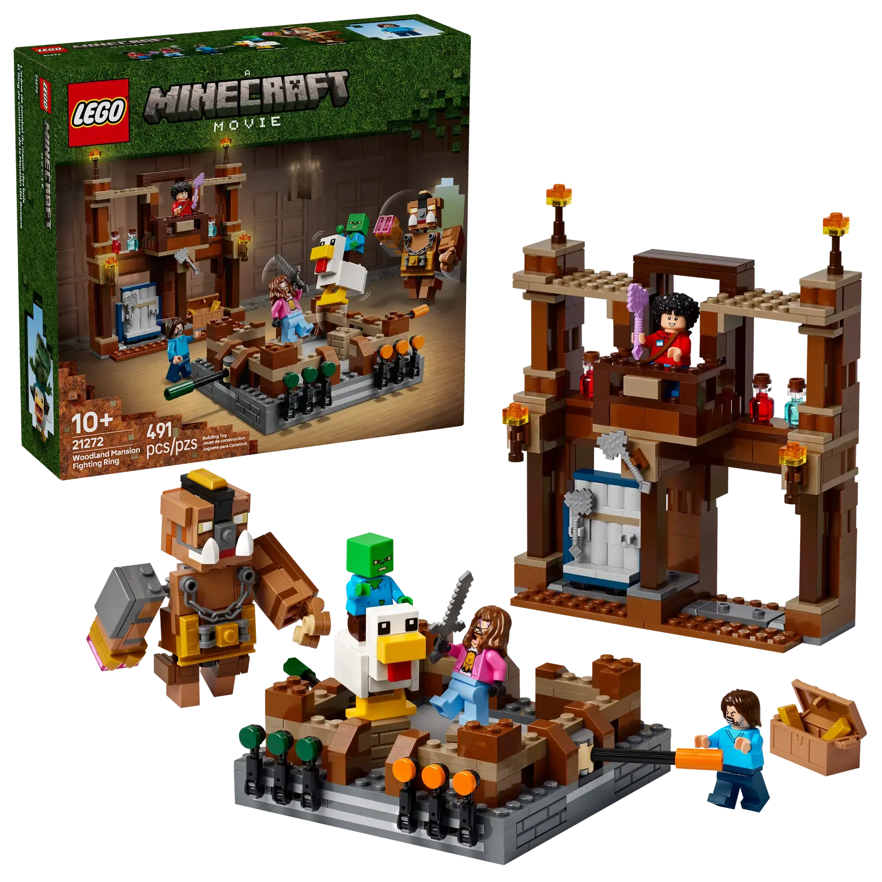 21272 LEGO® Minecraft® Orman Malikanesi Dövüş Ringi