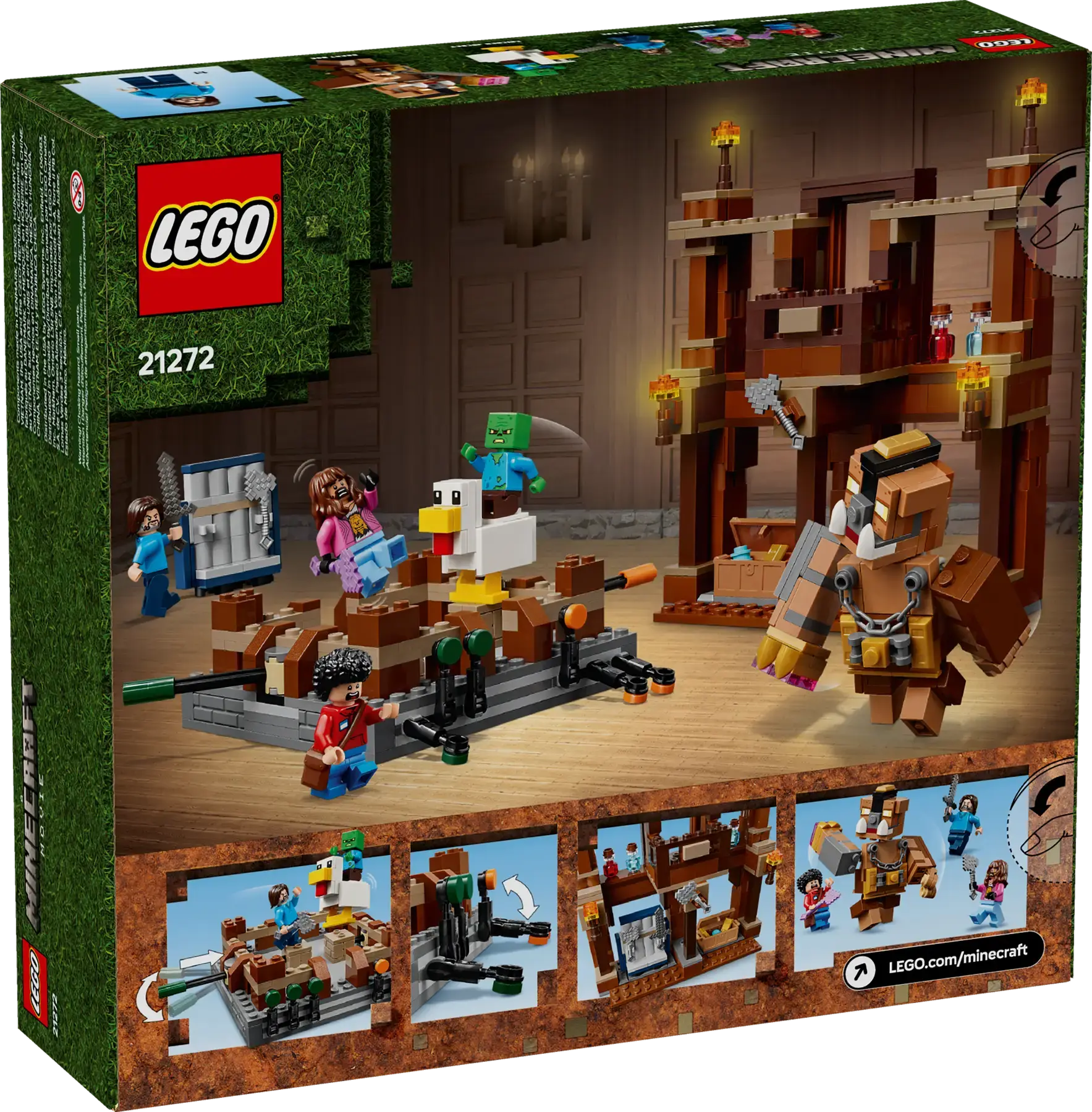21272 LEGO® Minecraft® Orman Malikanesi Dövüş Ringi